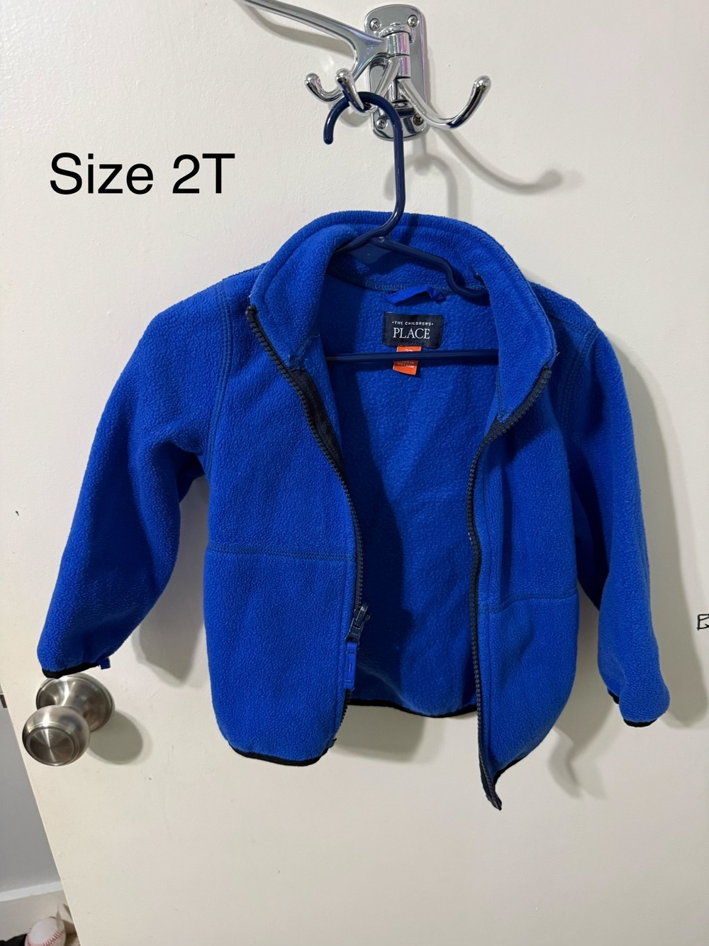 The Children's Place Bright Blue Fleece Zip Jacket